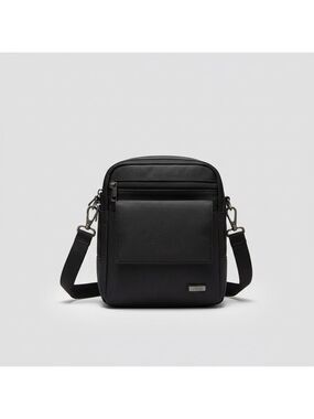 Lug Pitter Patter Gunmetal Grey RFID Crossbody Bag